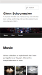 Mobile Screenshot of glennschoonmaker.com